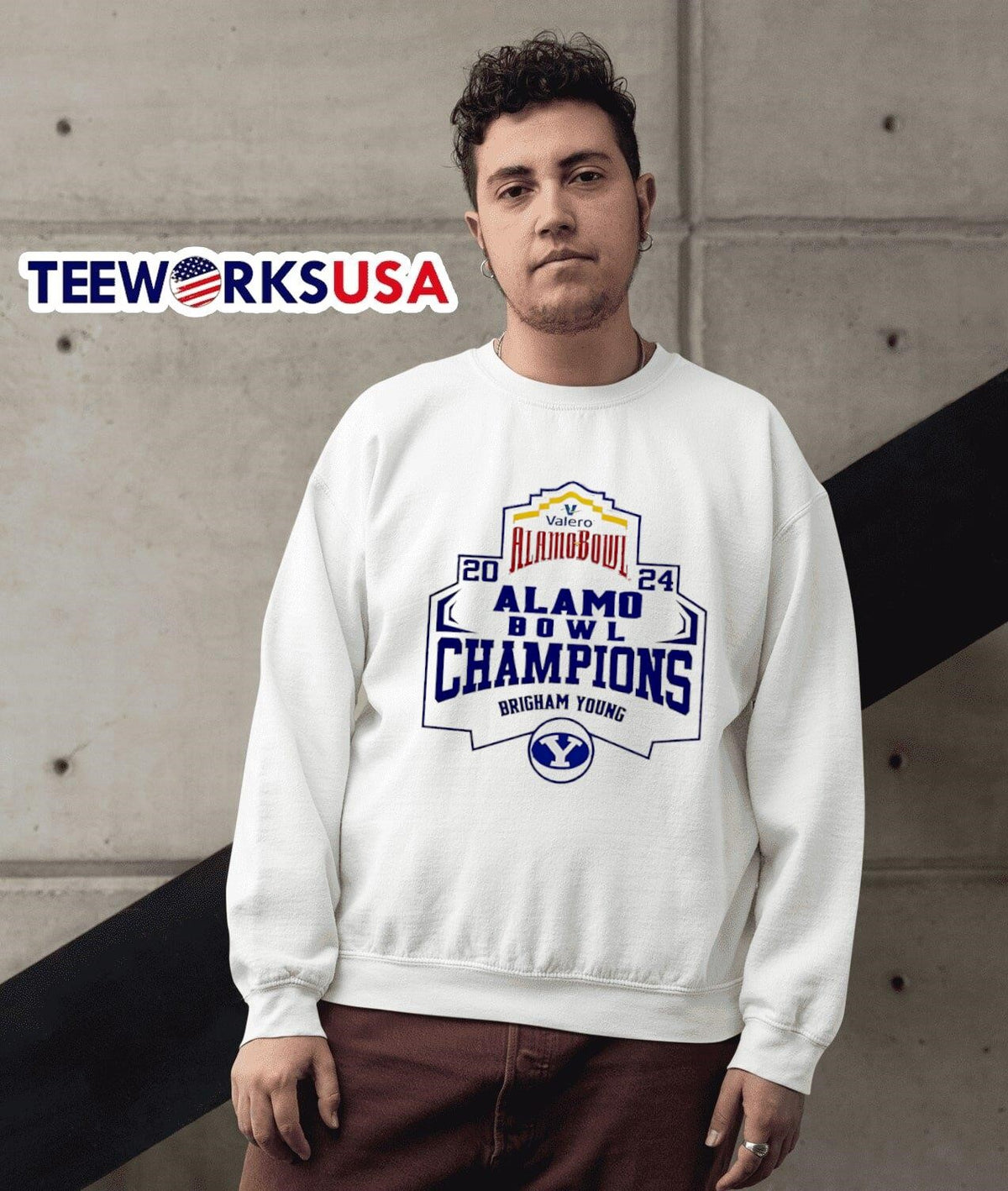 Brigham Young Bowl Champion 2024 - Adult & Kids T-Shirts, Sweatshirts & Hoodies apparel design preview 5