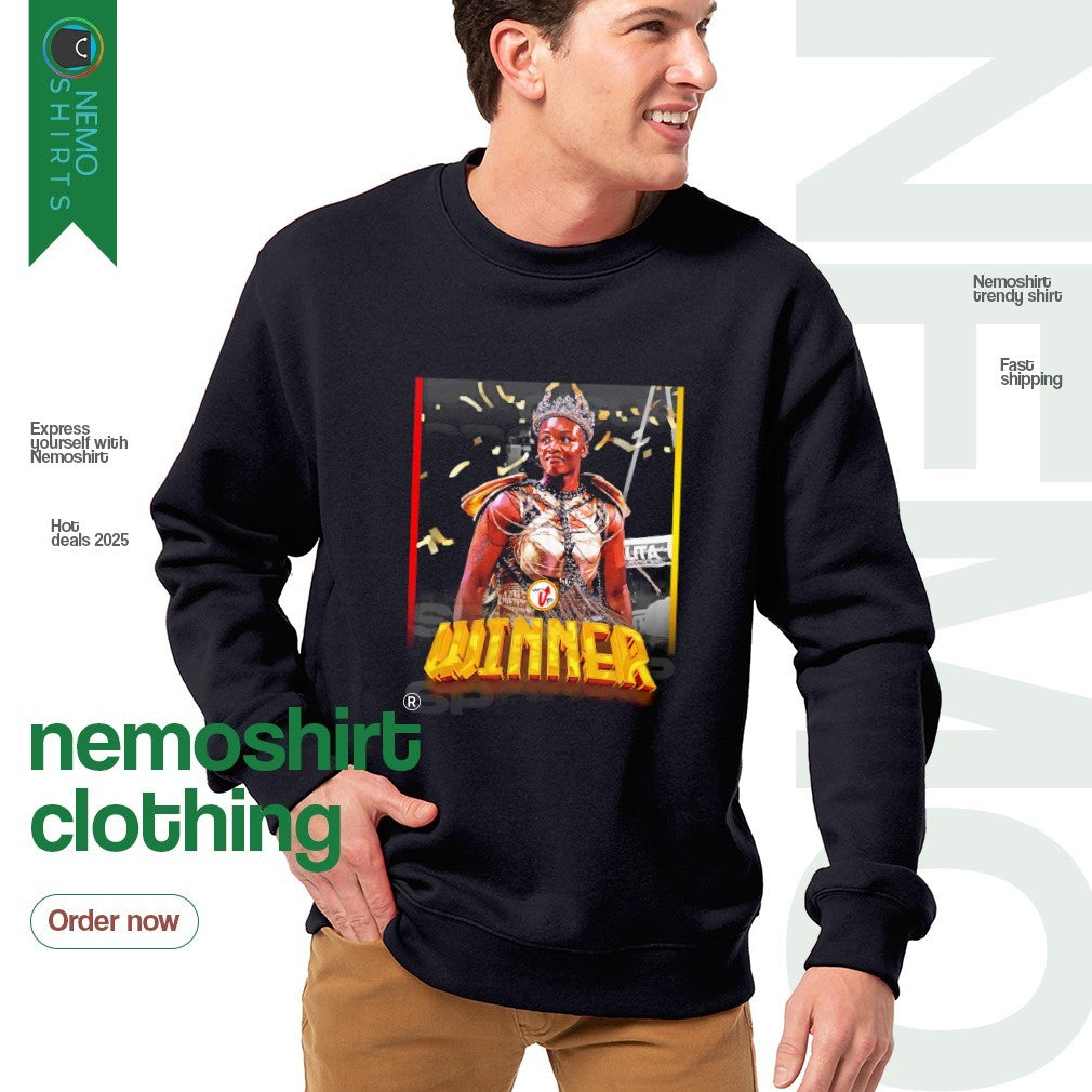 TheE GWOAT dominates Claressa Shields winner - Adult & Kids T-Shirts, Sweatshirts & Hoodies apparel design preview 4
