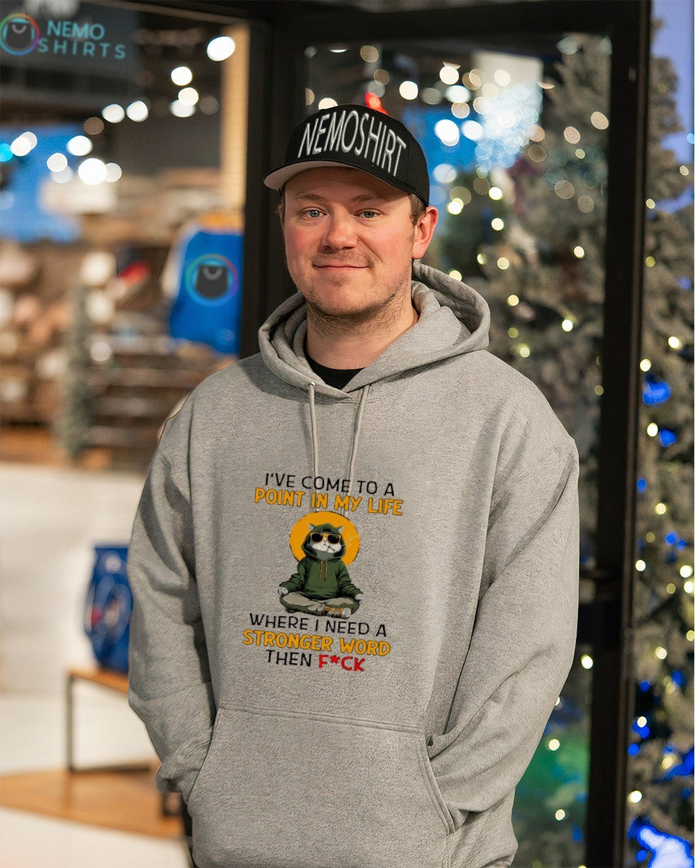 Cat I've come to a point in my life where I need - Adult & Kids T-Shirts, Sweatshirts & Hoodies apparel design preview 3