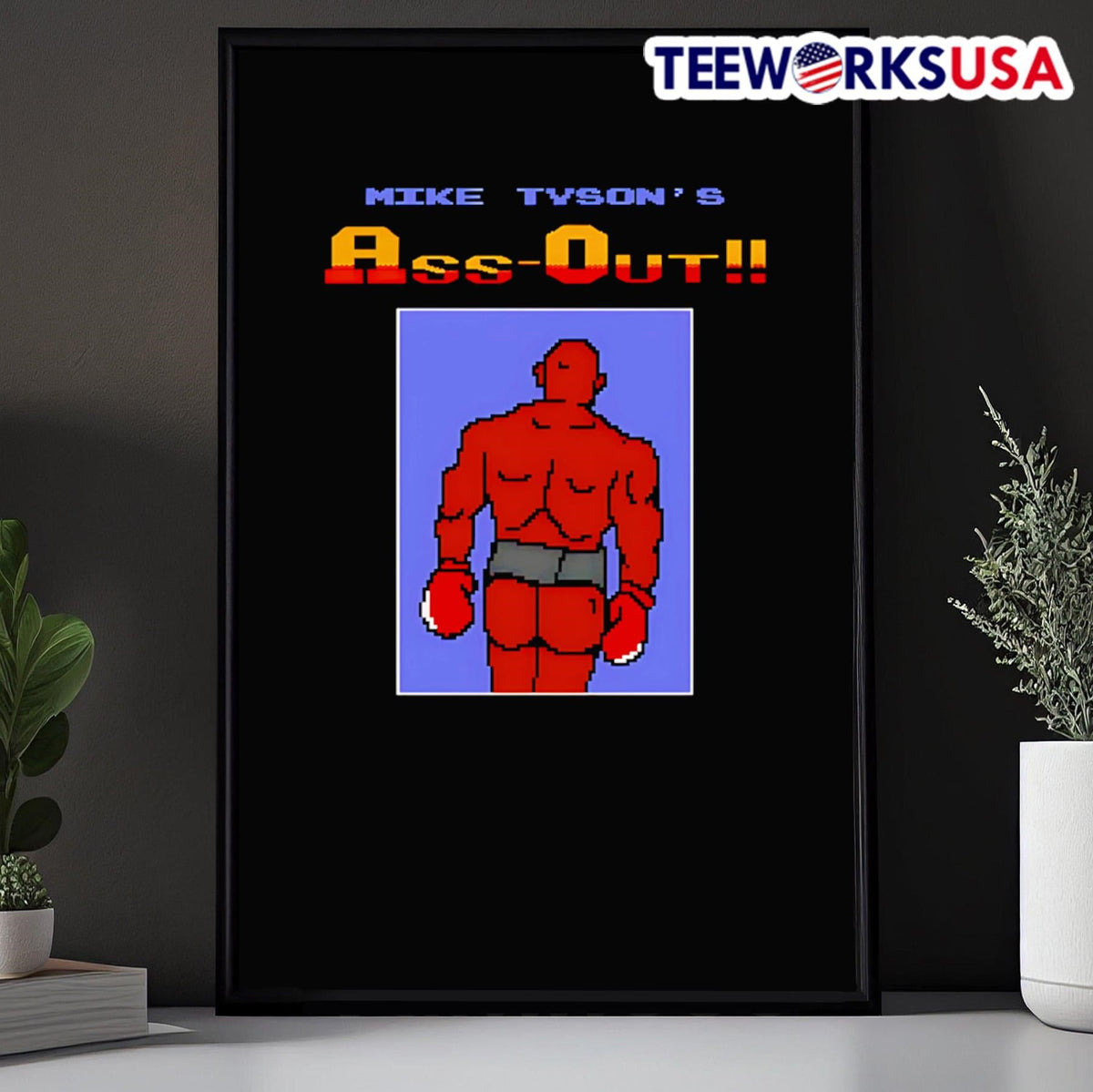 Mike Tyson's Ass Out - Adult & Kids T-Shirts, Sweatshirts & Hoodies apparel design preview 4