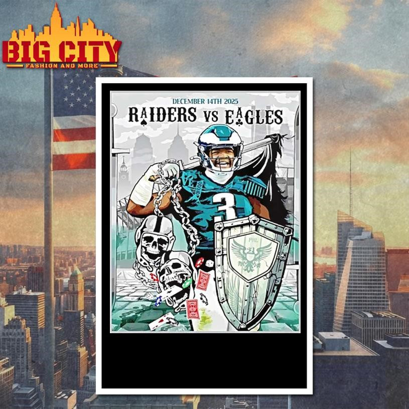 Zack Baun Philadelphia Eagles Vs Las Vegas Raiders - Adult & Kids T-Shirts, Sweatshirts & Hoodies apparel design preview 4