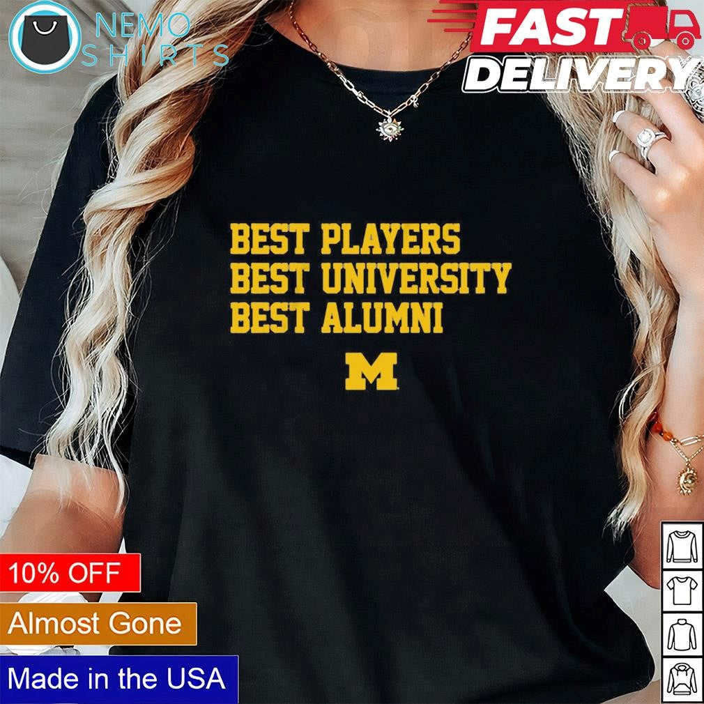 Michigan best players university alumni - Adult & Kids T-Shirts, Sweatshirts & Hoodies product image 1