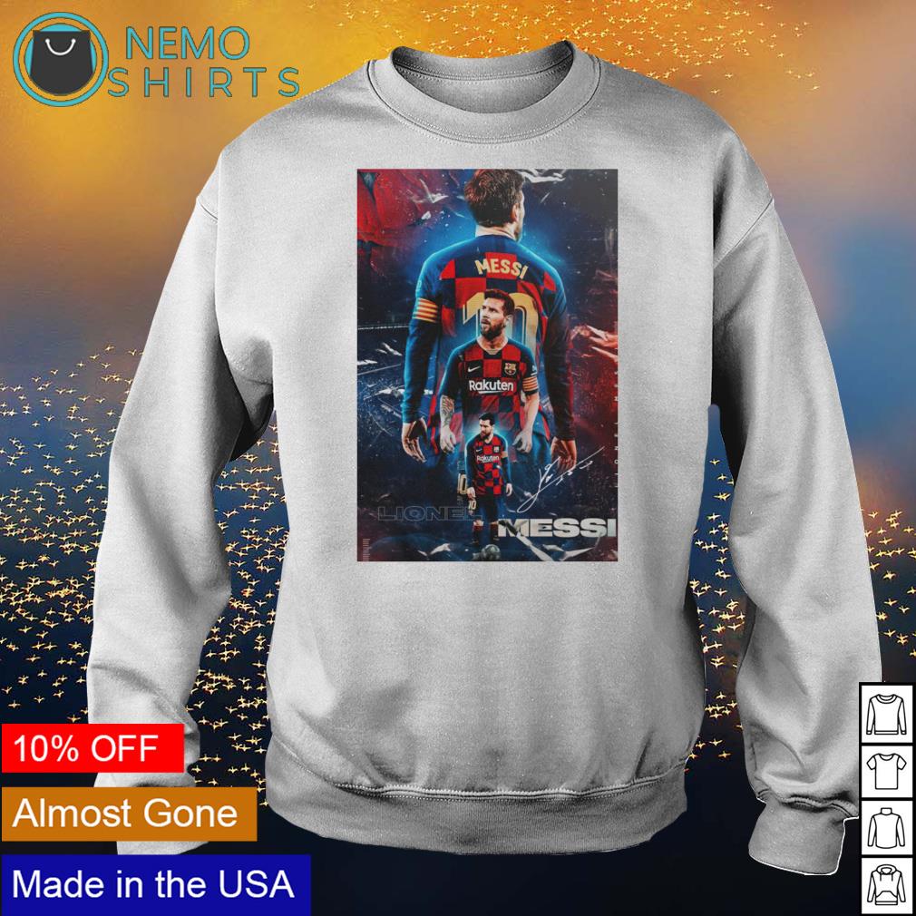 Lionel Messi thank for the memories - Adult & Kids T-Shirts, Sweatshirts & Hoodies apparel design preview 4