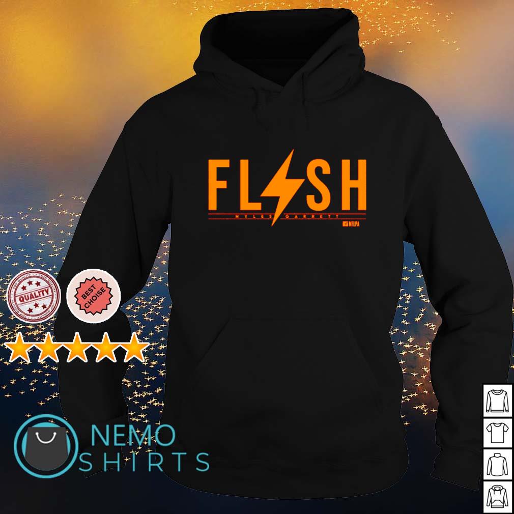 Myles Garrett flash - Adult & Kids T-Shirts, Sweatshirts & Hoodies apparel design preview 2