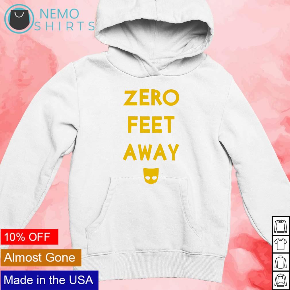 Zero feet away mask logo - Adult & Kids T-Shirts, Sweatshirts & Hoodies apparel design preview 2