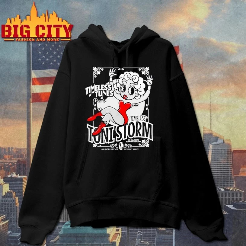 Toni Storm Timeless Tunes Show - Adult & Kids T-Shirts, Sweatshirts & Hoodies apparel design preview 2