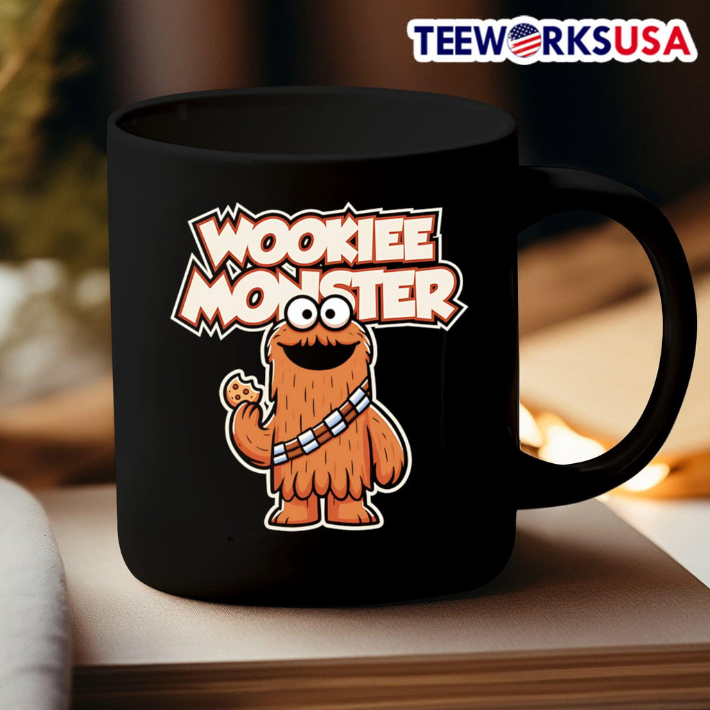 Wookie Monster - Adult & Kids T-Shirts, Sweatshirts & Hoodies apparel design preview 3
