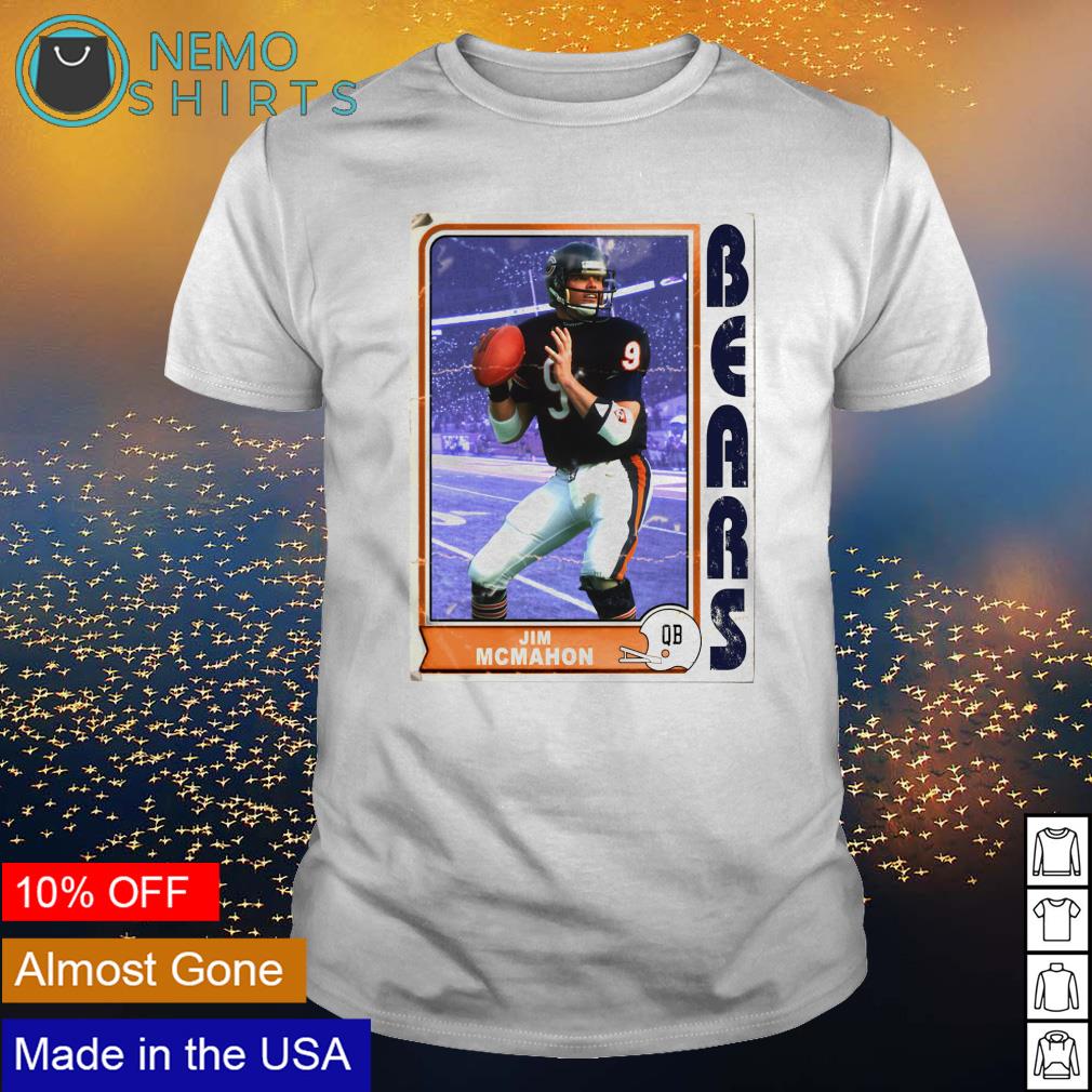 Jim McMahon bears - Adult & Kids T-Shirts, Sweatshirts & Hoodies apparel design preview 1