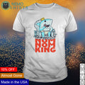 Shark nom King - Adult & Kids T-Shirts, Sweatshirts & Hoodies apparel design preview 1