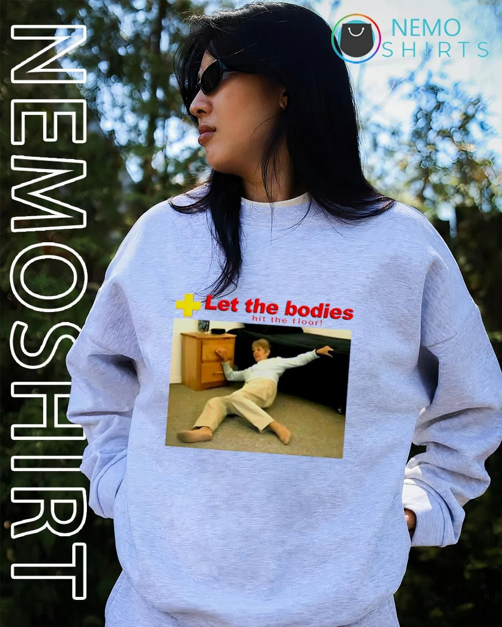 Let the Bodies Hit Floor Meme Drowning Pool - Adult & Kids T-Shirts, Sweatshirts & Hoodies apparel design preview 2