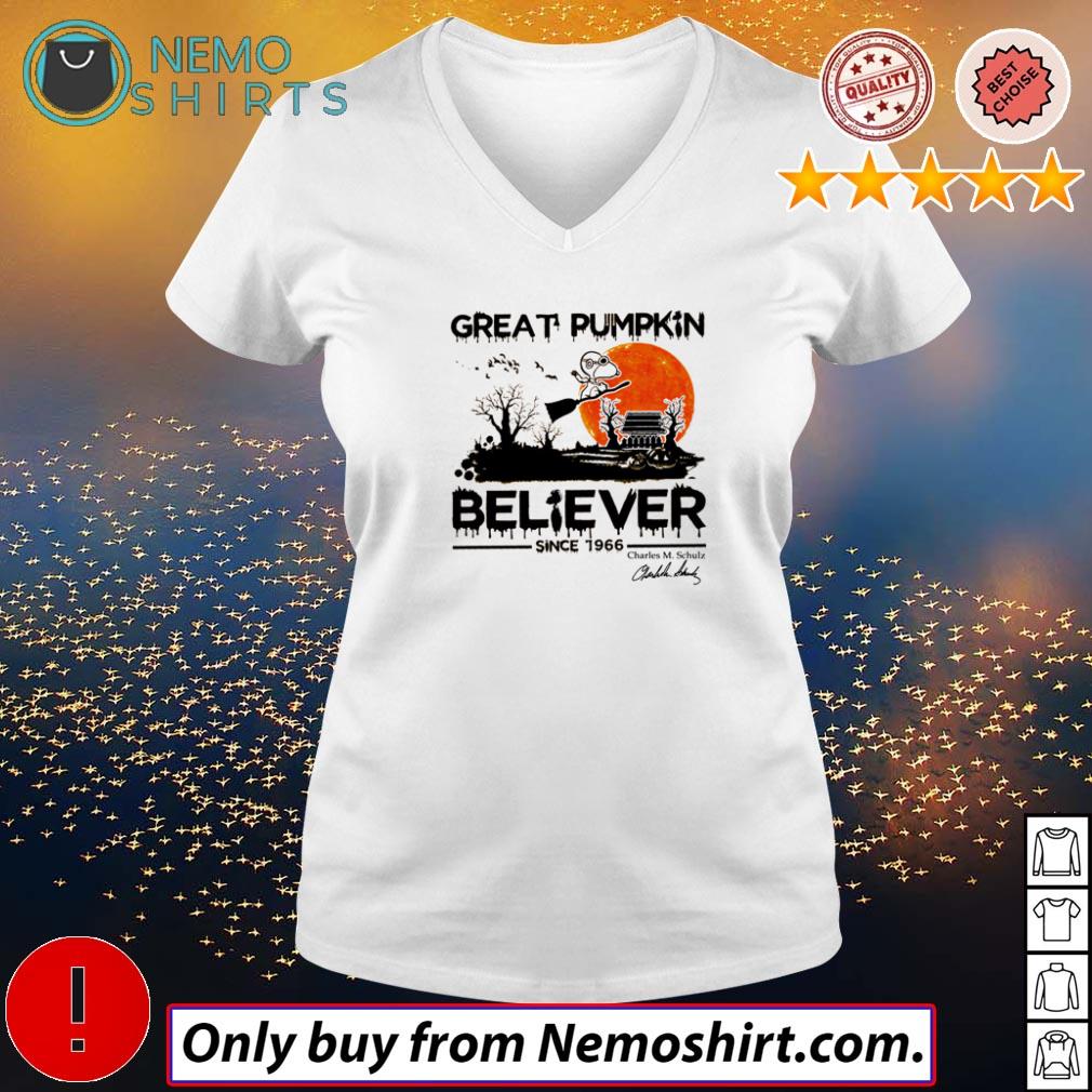 Snoopy great pumpkin believer since 1966 Halloween - Adult & Kids T-Shirts, Sweatshirts & Hoodies apparel design preview 5
