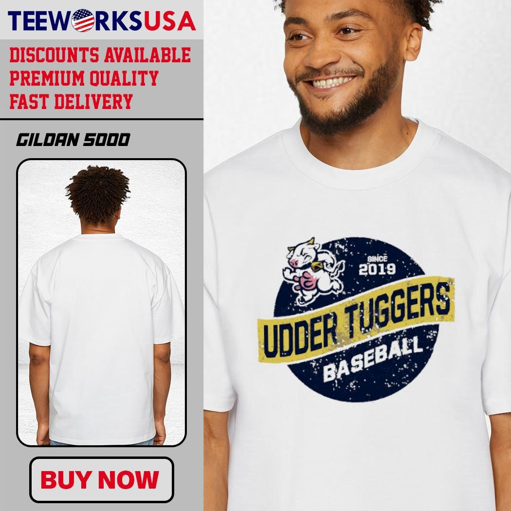 Udder Tuggers baseball since 2019 - Adult & Kids T-Shirts, Sweatshirts & Hoodies apparel design preview 1
