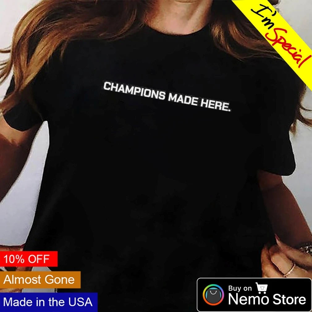 UCLA Bruins Champions Made Here Front and Back - Adult & Kids T-Shirts, Sweatshirts & Hoodies apparel design preview 3