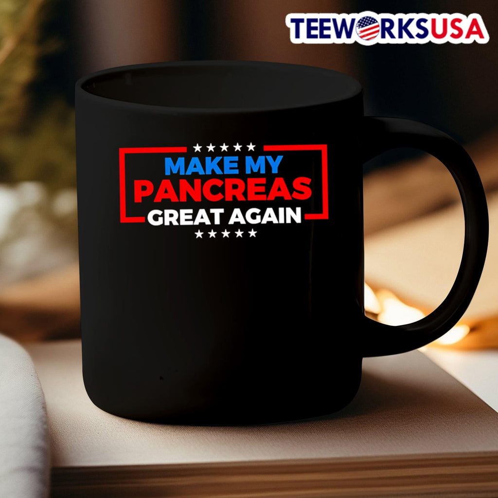 Make My Pancreas Great Again Diabetes - Adult & Kids T-Shirts, Sweatshirts & Hoodies apparel design preview 3