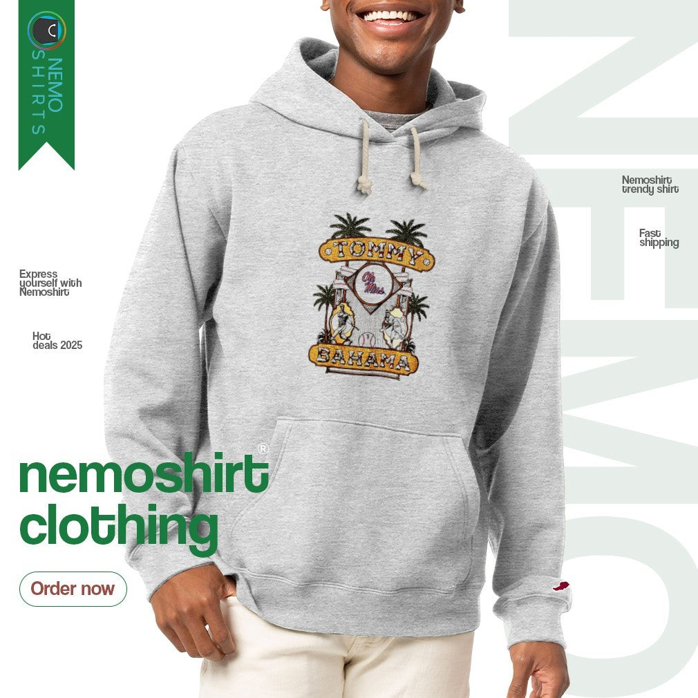 Ole Miss Rebels Tommy Bahama camp - Adult & Kids T-Shirts, Sweatshirts & Hoodies apparel design preview 2