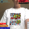 February the 29th does not exist - Adult & Kids T-Shirts, Sweatshirts & Hoodies apparel design preview 1