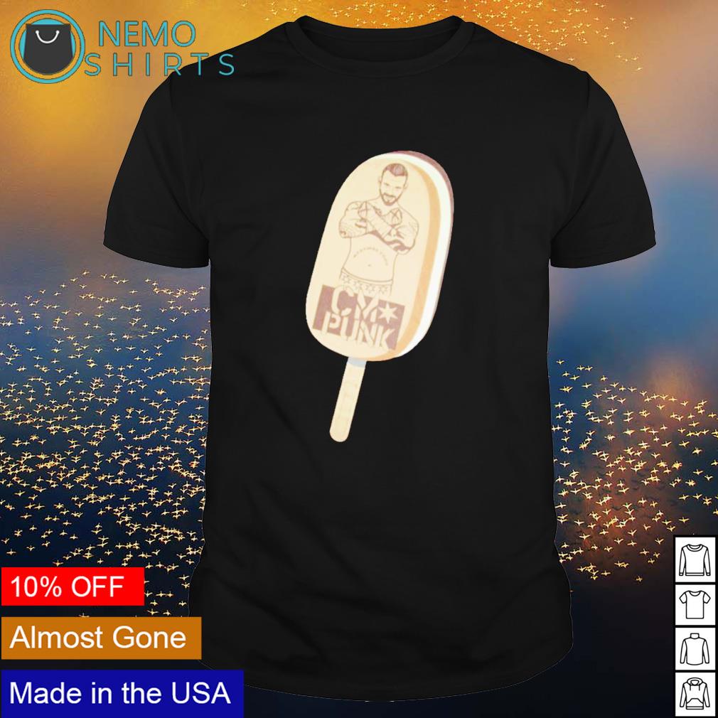 Cm Punk ice cream - Adult & Kids T-Shirts, Sweatshirts & Hoodies apparel design preview 1
