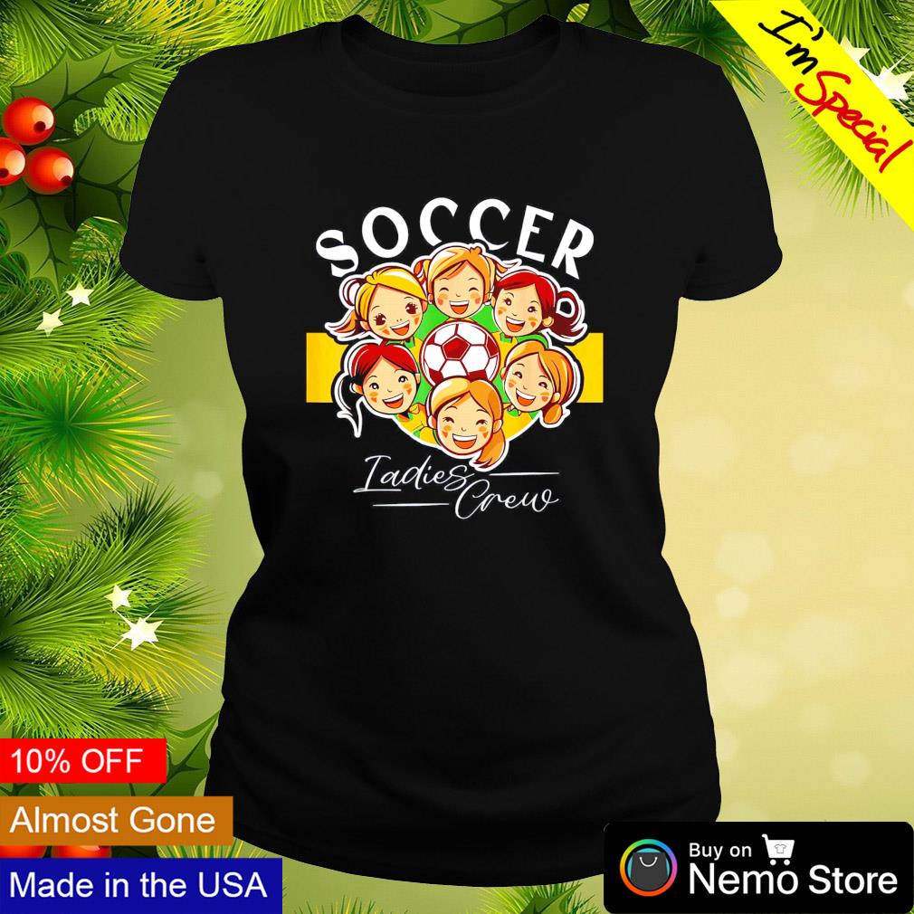 Soccer ladies crew chibi - Adult & Kids T-Shirts, Sweatshirts & Hoodies apparel design preview 3