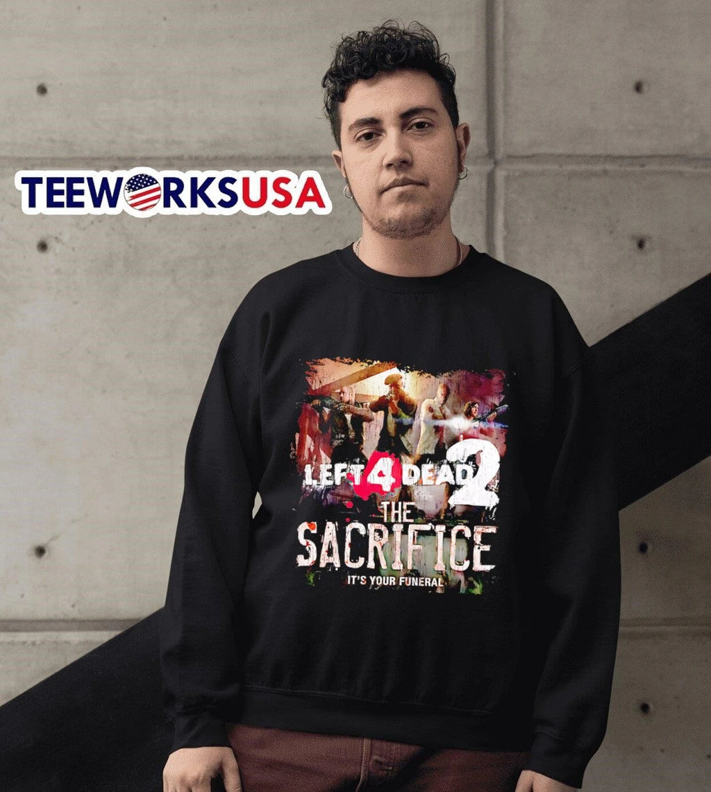 Left 4 Dead 2 The Sacrifice - Adult & Kids T-Shirts, Sweatshirts & Hoodies apparel design preview 6