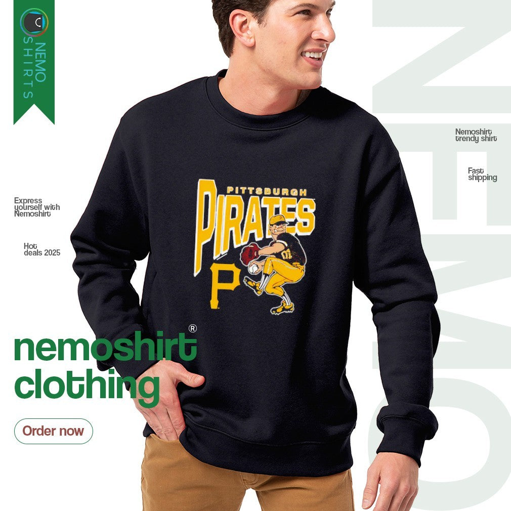 Pittsburgh Pirates baseball the closer - Adult & Kids T-Shirts, Sweatshirts & Hoodies apparel design preview 4