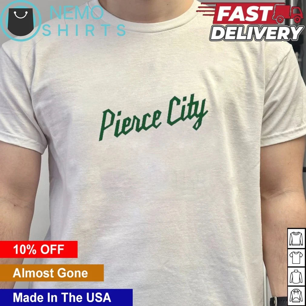 Pierce City Typography - Adult & Kids T-Shirts, Sweatshirts & Hoodies apparel design preview 4
