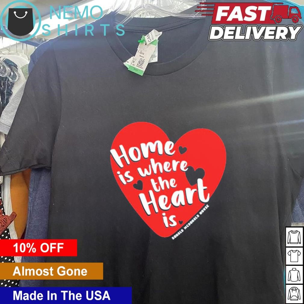 RMH Cincinnati home is where the heart - Adult & Kids T-Shirts, Sweatshirts & Hoodies apparel design preview 5