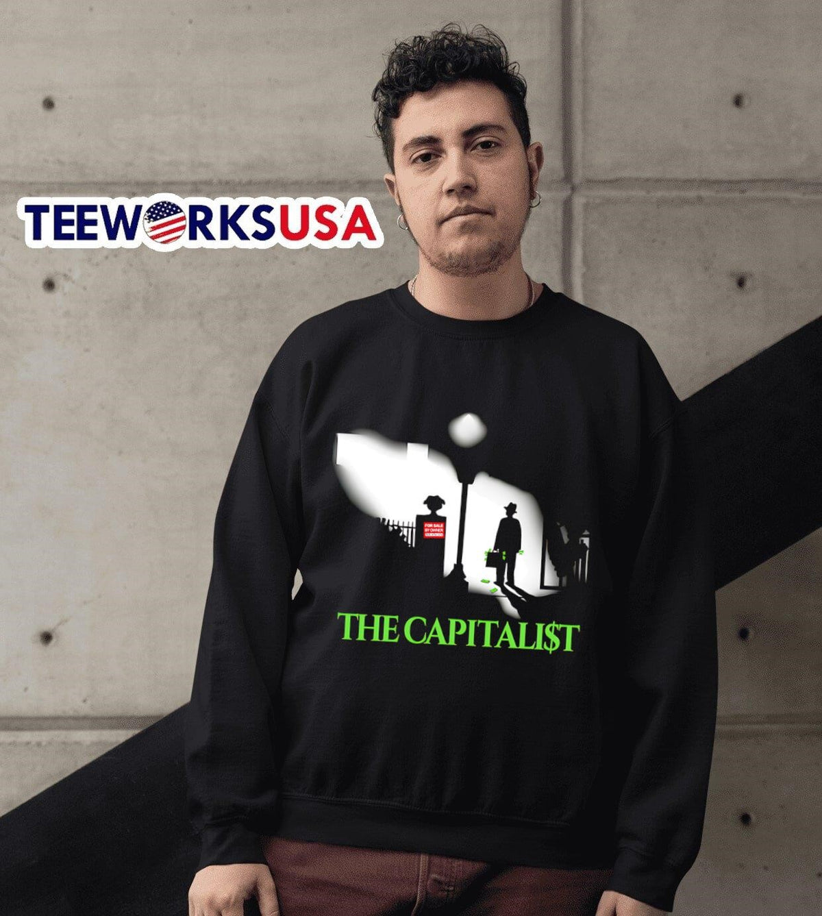 The Capitalist - Adult & Kids T-Shirts, Sweatshirts & Hoodies apparel design preview 6