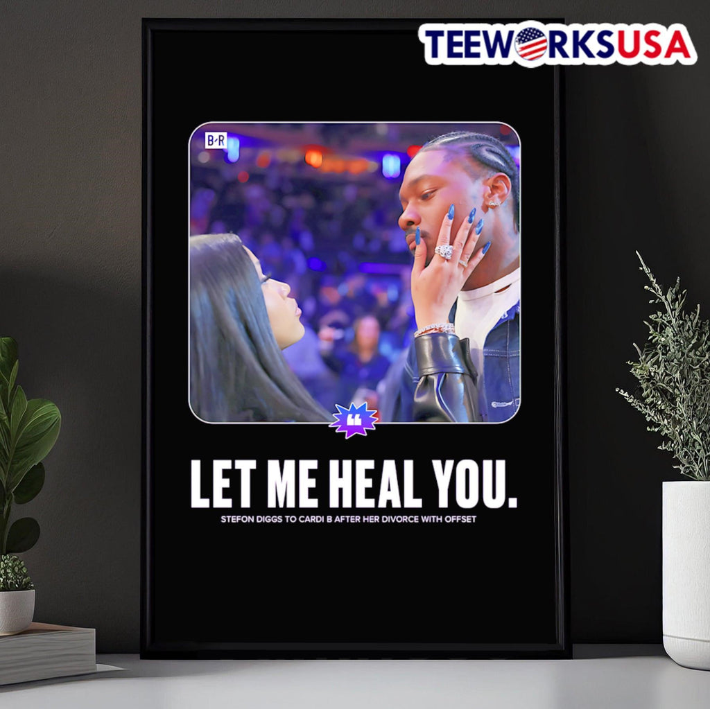 Cardi B says Stefon Diggs let me heal you - Adult & Kids T-Shirts, Sweatshirts & Hoodies apparel design preview 5