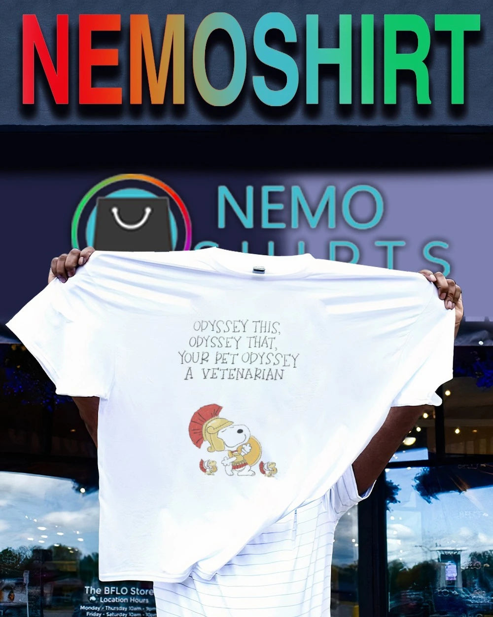 Snoopy Odyssey this that your pet a vetenarian - Adult & Kids T-Shirts, Sweatshirts & Hoodies apparel design preview 1