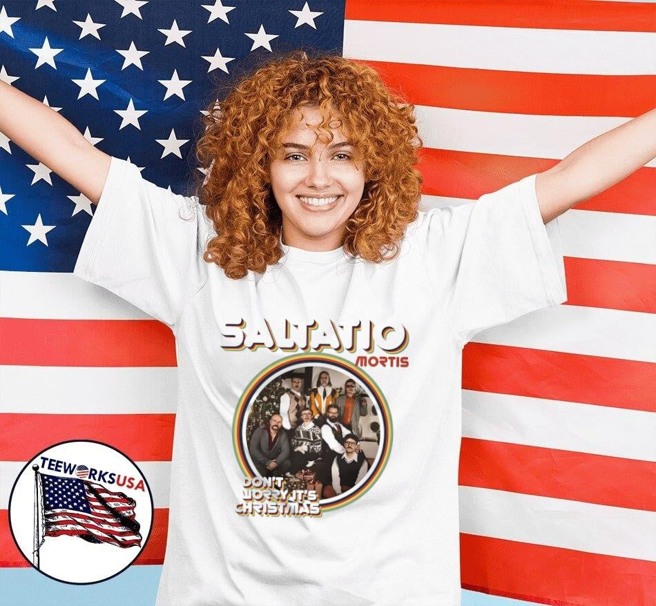 Saltatio Mortis don't worry it's Christmas - Adult & Kids T-Shirts, Sweatshirts & Hoodies apparel design preview 4
