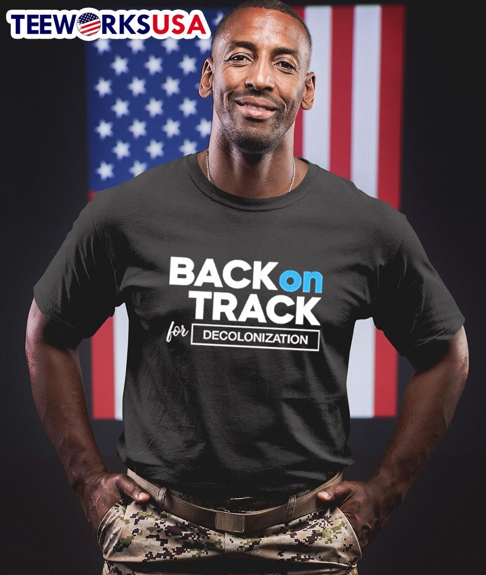 Isaac Ssemakadde Back On Track For Decolonization - Adult & Kids T-Shirts, Sweatshirts & Hoodies apparel design preview 1