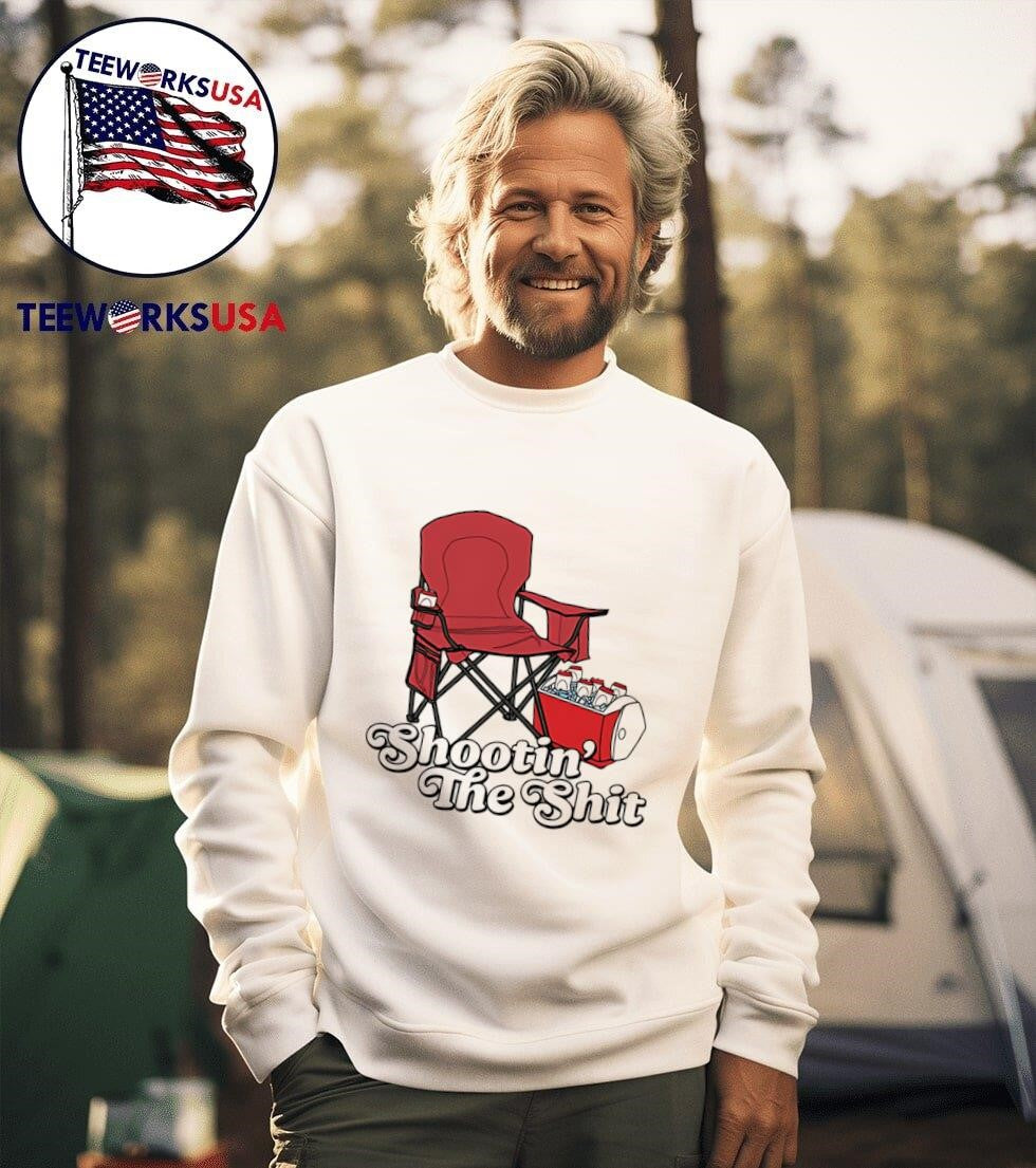 Shootin' the shit - Adult & Kids T-Shirts, Sweatshirts & Hoodies apparel design preview 3