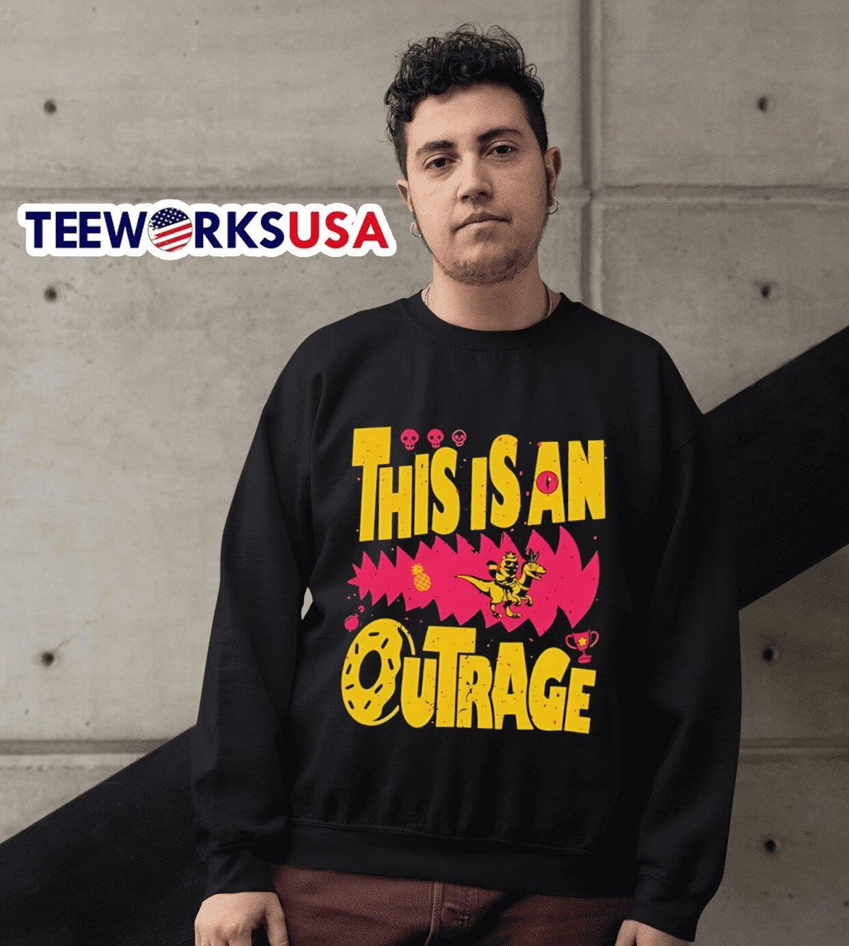 Dungeon Crawler Carl This Is An Outrage - Adult & Kids T-Shirts, Sweatshirts & Hoodies apparel design preview 6