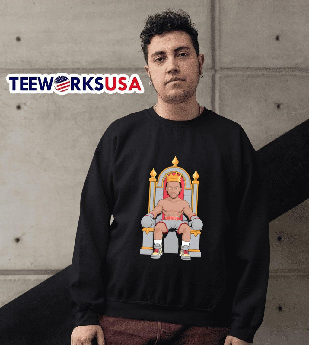 Terence Crawford Throne - Adult & Kids T-Shirts, Sweatshirts & Hoodies apparel design preview 6