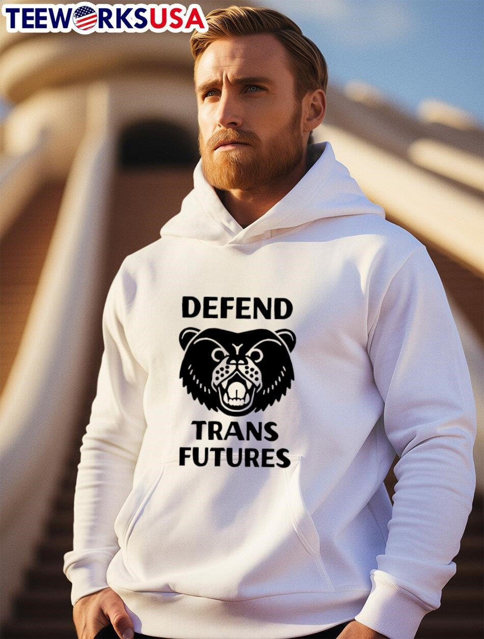 Defend trans futures - Adult & Kids T-Shirts, Sweatshirts & Hoodies apparel design preview 2