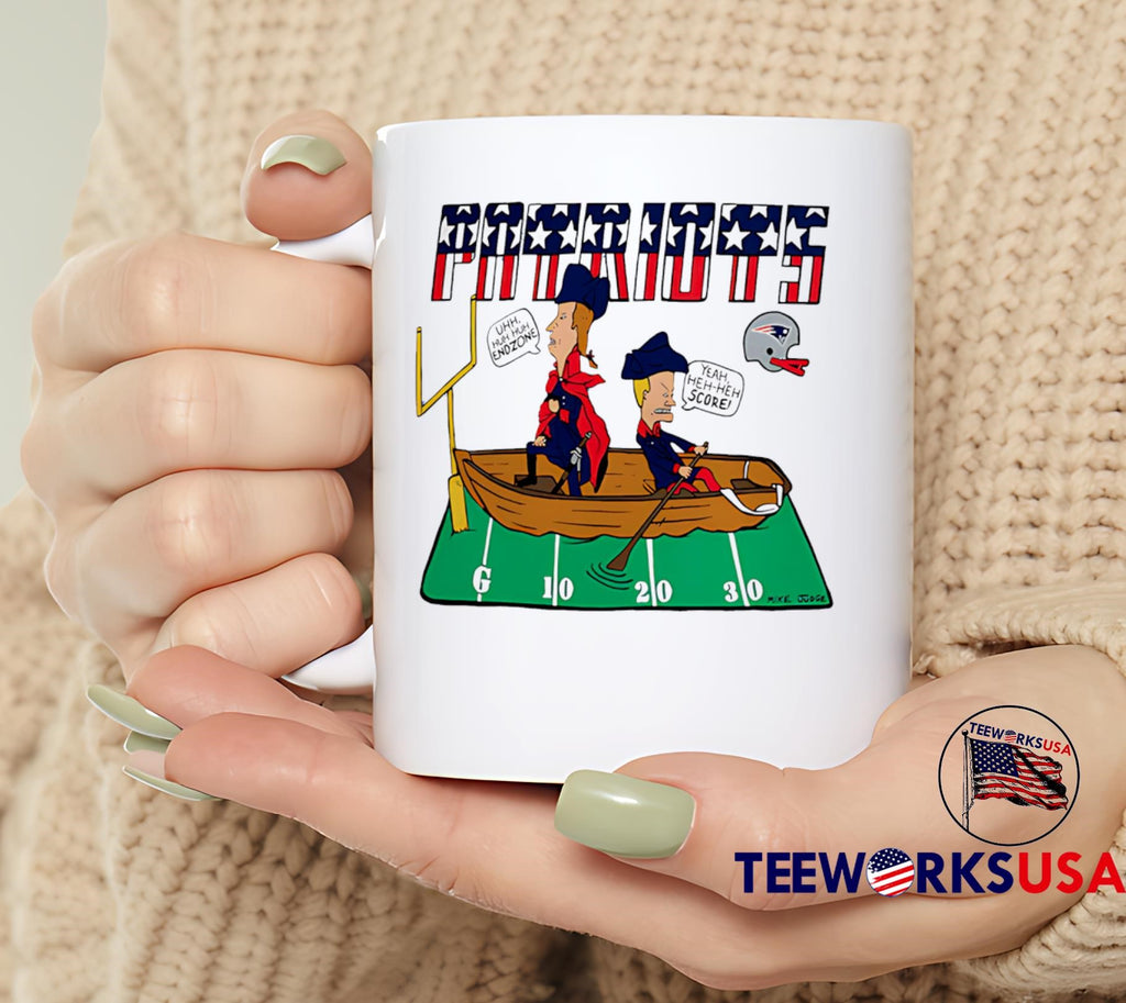 New England Patriots Beavis And Butt - Adult & Kids T-Shirts, Sweatshirts & Hoodies apparel design preview 6