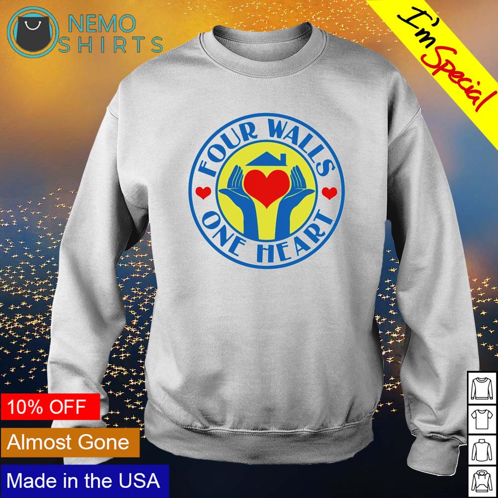 Four walls one heart - Adult & Kids T-Shirts, Sweatshirts & Hoodies apparel design preview 4