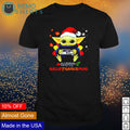 Baby Yoda Seahawks happy Hallothanksmas - Adult & Kids T-Shirts, Sweatshirts & Hoodies apparel design preview 1