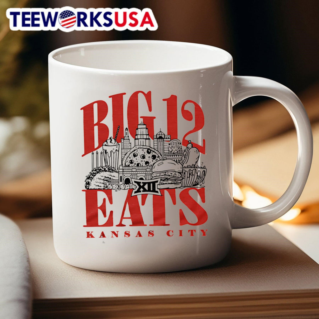 Big 12 Eats Kansas City - Adult & Kids T-Shirts, Sweatshirts & Hoodies apparel design preview 4