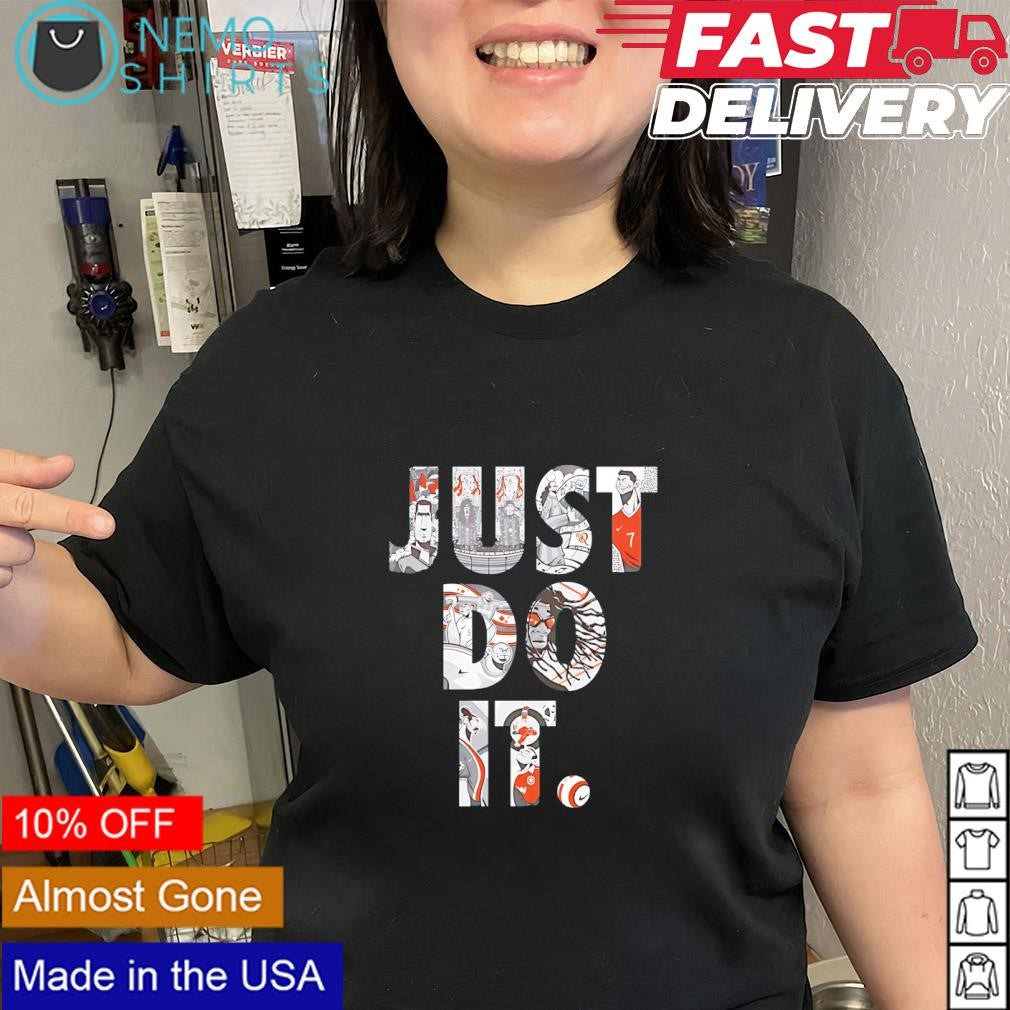 Ronaldo Just Do It soccer graphic - Adult & Kids T-Shirts, Sweatshirts & Hoodies apparel design preview 2