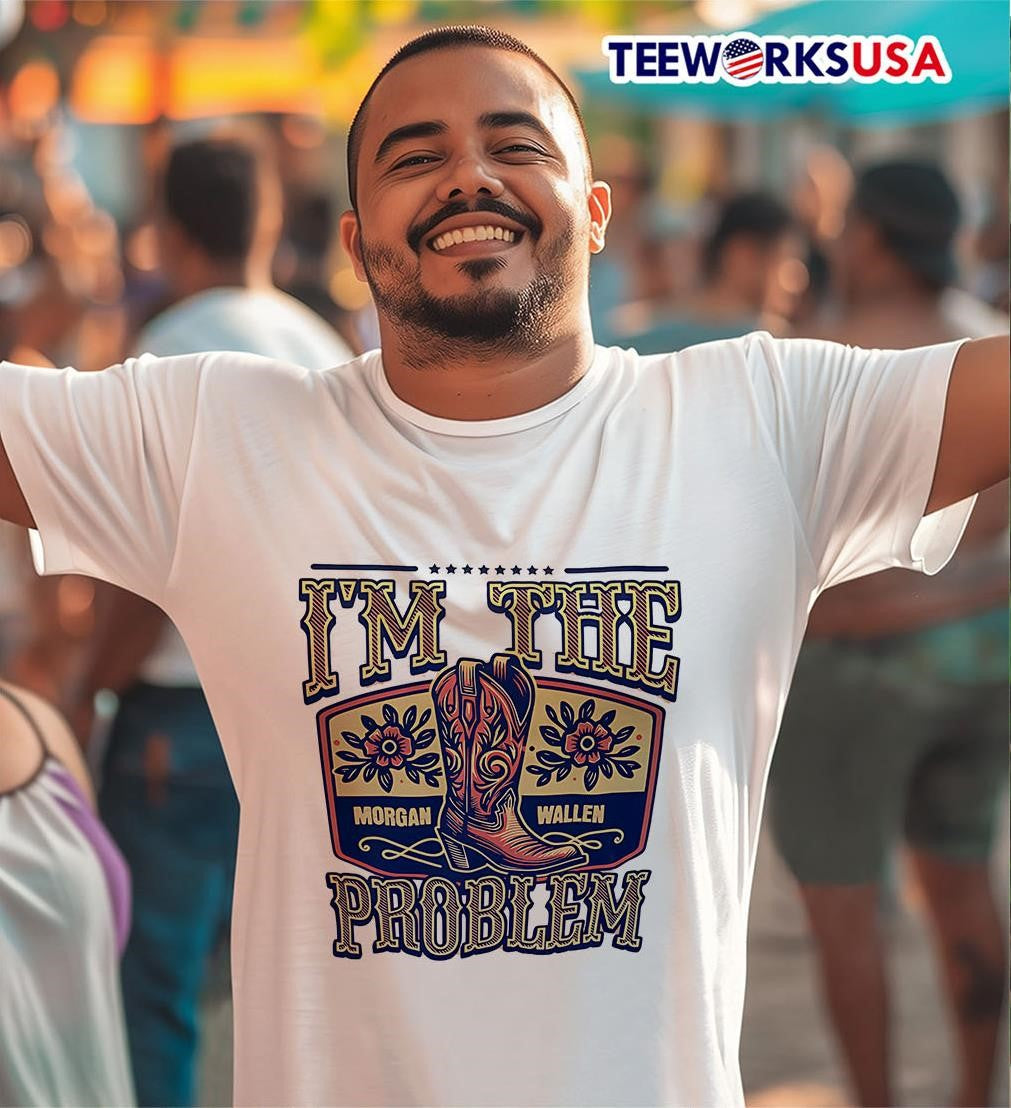 I'm The Problem Morgan Wallen - Adult & Kids T-Shirts, Sweatshirts & Hoodies apparel design preview 2