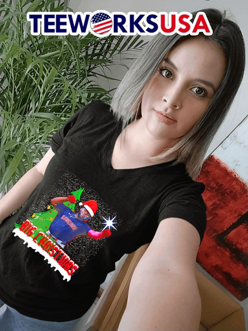 Jhonkensy Noel Cleveland Guardians big Christmas - Adult & Kids T-Shirts, Sweatshirts & Hoodies apparel design preview 4