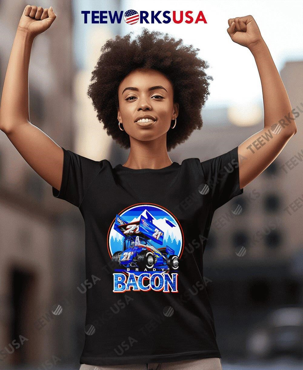 Brady Bacon Mountain graphic design - Adult & Kids T-Shirts, Sweatshirts & Hoodies apparel design preview 7