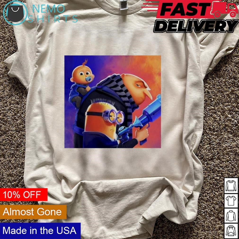 First key art for Despicable Me 4 - Adult & Kids T-Shirts, Sweatshirts & Hoodies apparel design preview 5