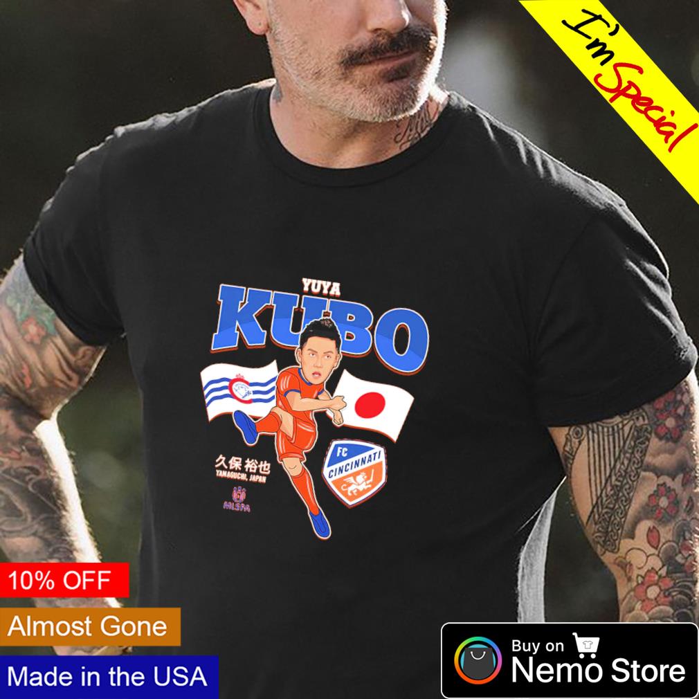 Cincinnati FC Yuya Kubo - Adult & Kids T-Shirts, Sweatshirts & Hoodies apparel design preview 4