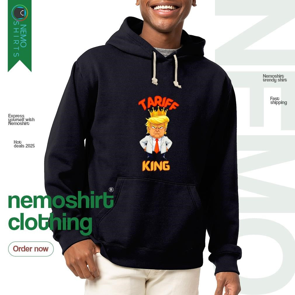 Donald Trump tariff king crown - Adult & Kids T-Shirts, Sweatshirts & Hoodies product image 2
