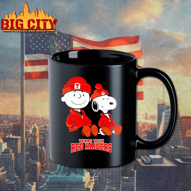 Texas Tech Red Raiders x Snoopy and Charlie Brown - Adult & Kids T-Shirts, Sweatshirts & Hoodies apparel design preview 3