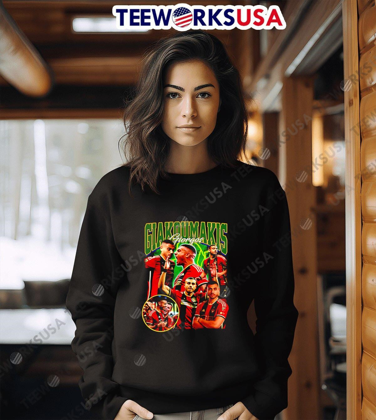 Giorgos Giakoumakis Cruz Azul graphic - Adult & Kids T-Shirts, Sweatshirts & Hoodies apparel design preview 3