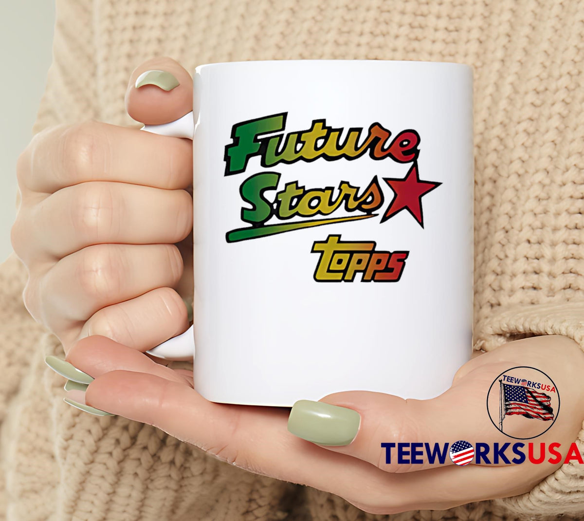 Future Stars topps - Adult & Kids T-Shirts, Sweatshirts & Hoodies apparel design preview 6
