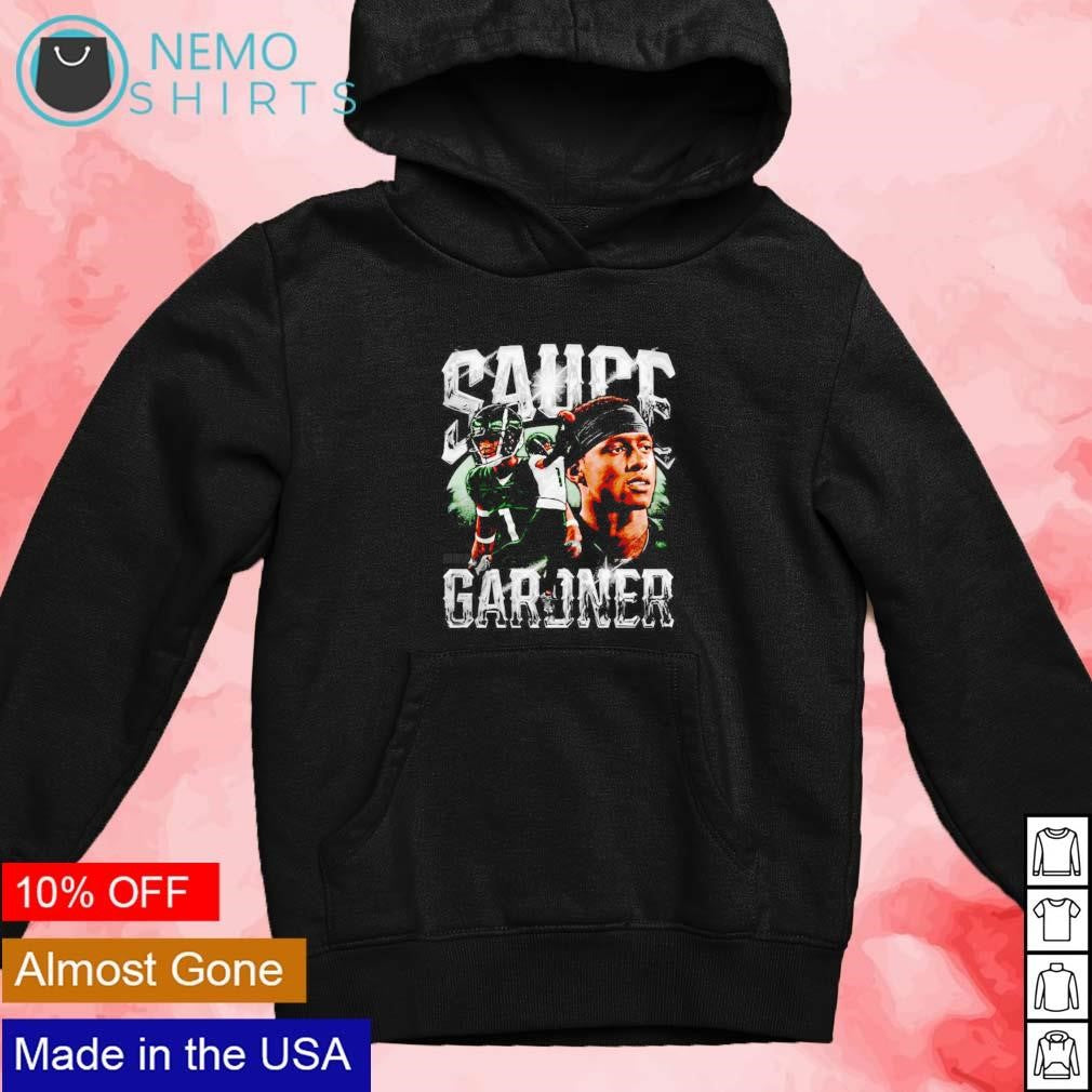 Sauce Gardner New York Jets vintage - Adult & Kids T-Shirts, Sweatshirts & Hoodies apparel design preview 2